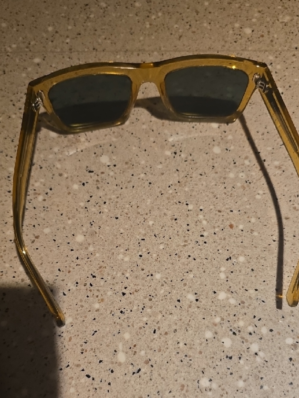 Ray-Ban Yellow Transparent Wayfarer Sunglasses - Picture 2 of 3